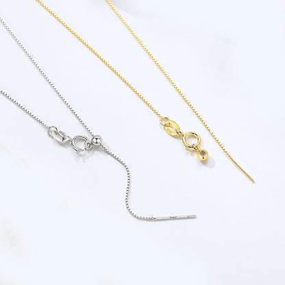 sterling silver universal chain necklace