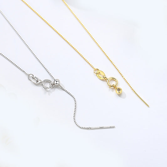 sterling silver universal chain necklace