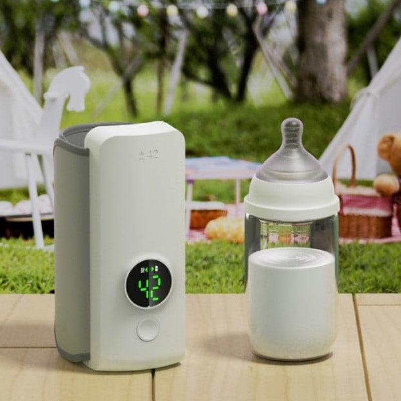 Wireless Portable Universal Baby Bottle Warmer with Heating Bag with Universal Insulation Sleeve