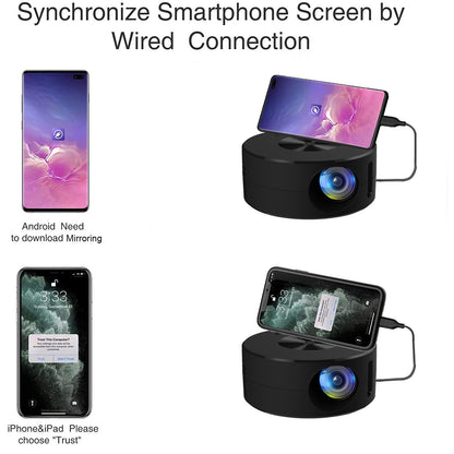 Smart Projector WiFi Portable 1080P