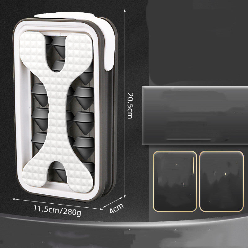 2 in 1 Ice Bottle, Ice Cube Tray with Lid