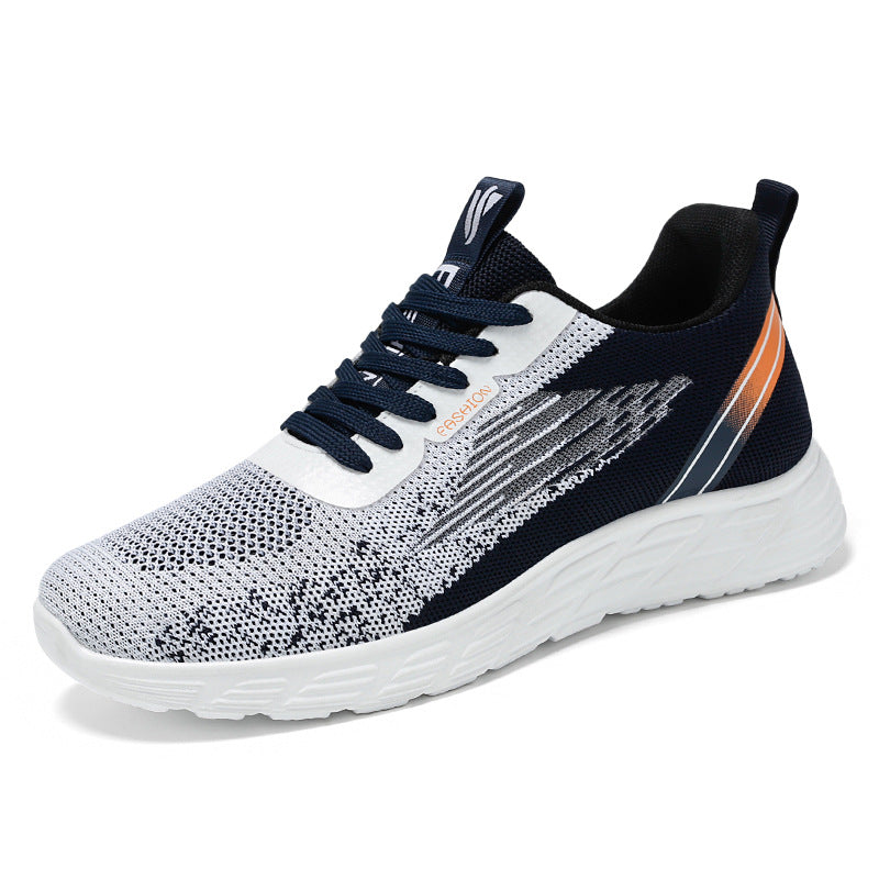 Sports Shoes Spring Style Breathable Flyknit Casual Pumps