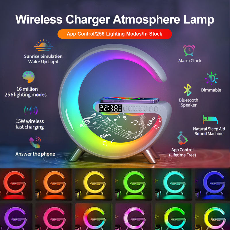 G-shaped smart LED lamp