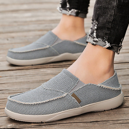 Zapatos ligeros transpirables con correa elástica