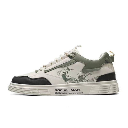 New Spring Summer Board Shoes Men's Casual Fashion Sports Flat Shoes Trendy Casual And Comfortable Men's Shoes