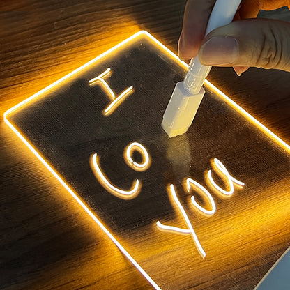 Creative Note Board with Led Night
