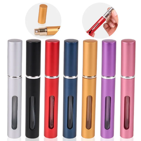 Aluminum Portable Perfume Spray Bottle