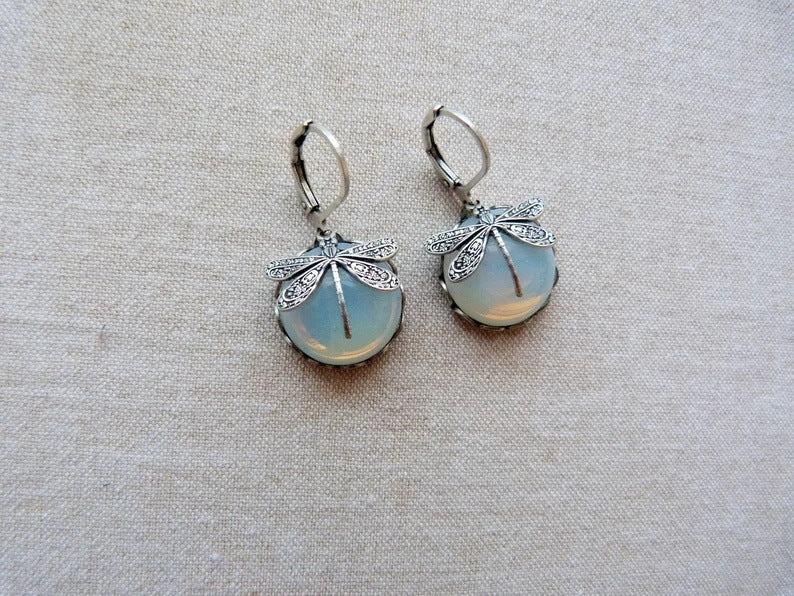 Vintage Dragonfly Earrings
