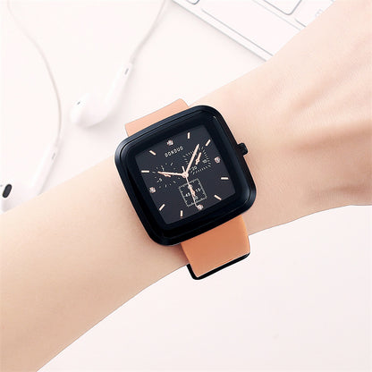 Reloj elegante Reloj de cuarzo para mujer de negocios simple Moda