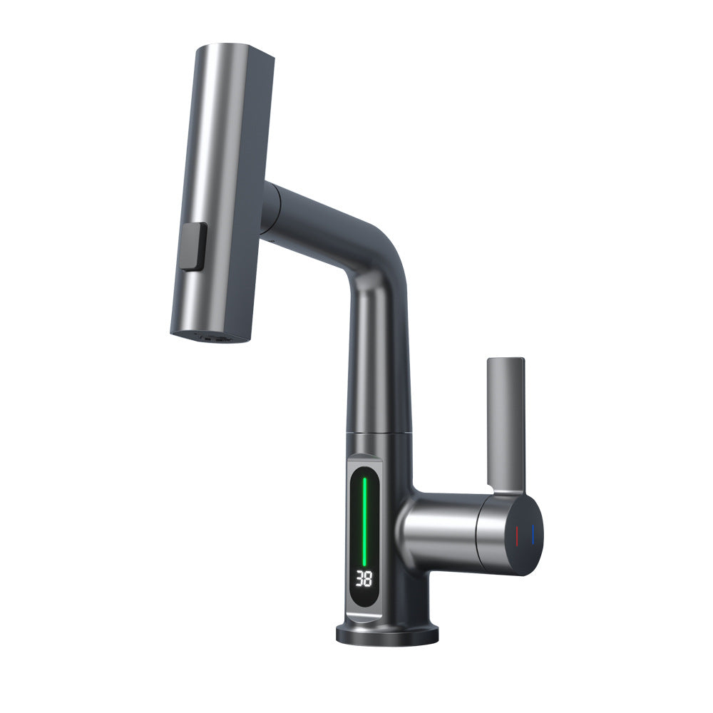 Intelligent Digital Display Faucet Pull-out