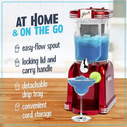 Frozen drink, margarita and slush machine