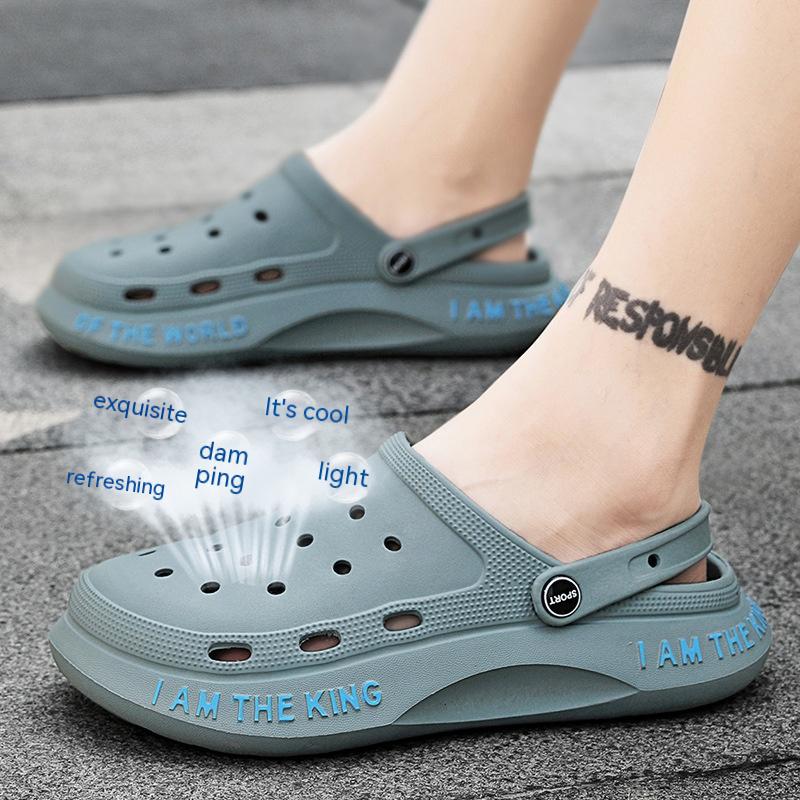 Zapatillas de playa informales, transpirables, ligeras y de moda para hombre