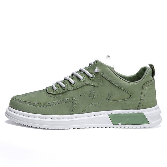 Spring New Breathable Canvas Shoes Men's Trendy All-matching Casual Sports Non-slip Wear-resistant Sneakers