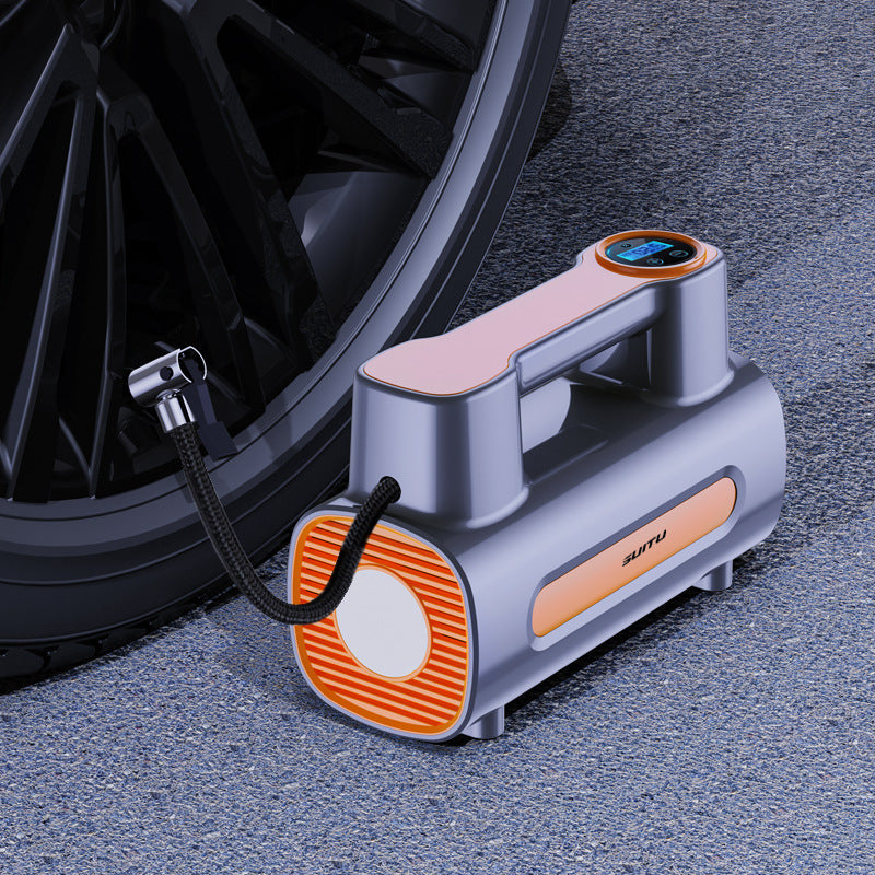 Tire Inflator 12V DC, Portable Compressor Electric