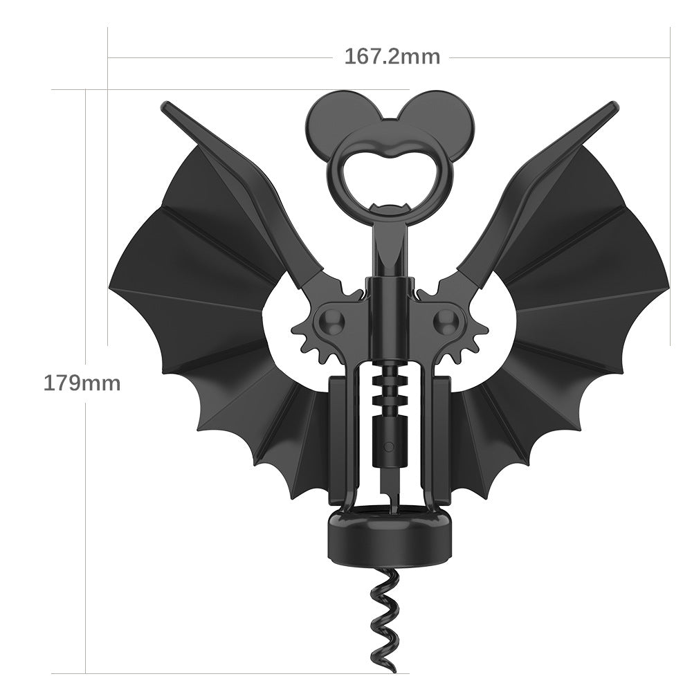 2-in-1 Wine Bottle Opener Bat Bottle Opener Creative