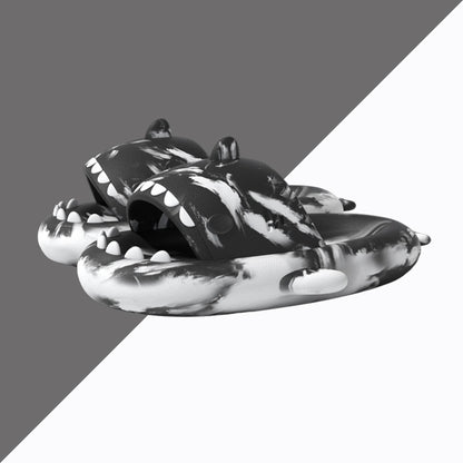 Two-color Shark Sandals