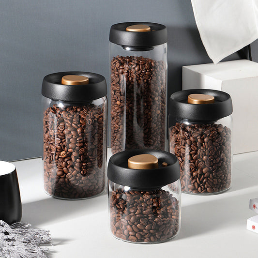 vacuum sealed jars, airtight glass container