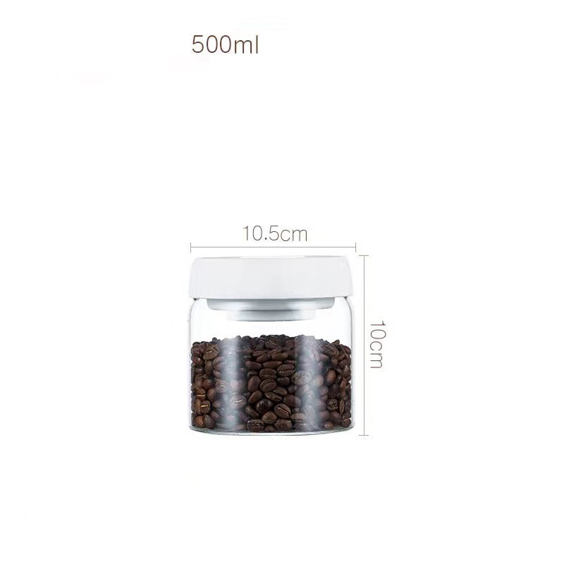 vacuum sealed jars, airtight glass container