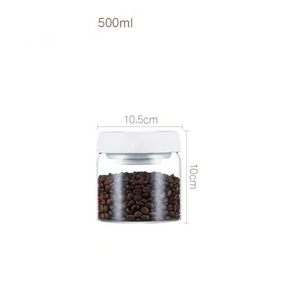 vacuum sealed jars, airtight glass container
