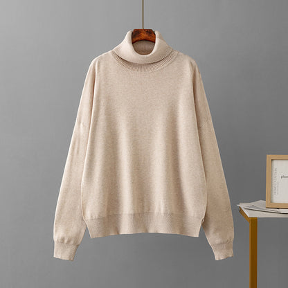 Women's Fashion Loose Turtleneck Sweater