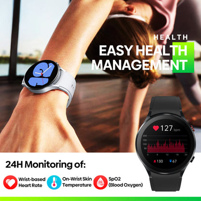 Zeblaze 3 Bluetooth Call Thermometer Blood Oxygen Heart Rate Smart Watch