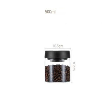 vacuum sealed jars, airtight glass container