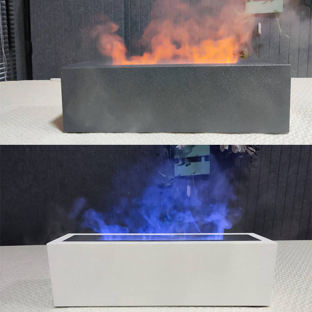 RGB Flame Aroma Diffuser Humidifier