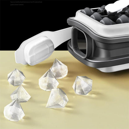 2 in 1 Ice Bottle, Ice Cube Tray with Lid