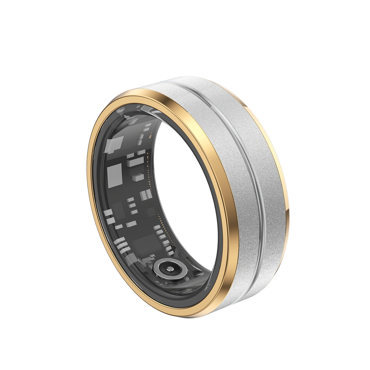 Smart Ring Heart Rate Monitoring Blood Oxygen Multi-sport Modes Waterproof