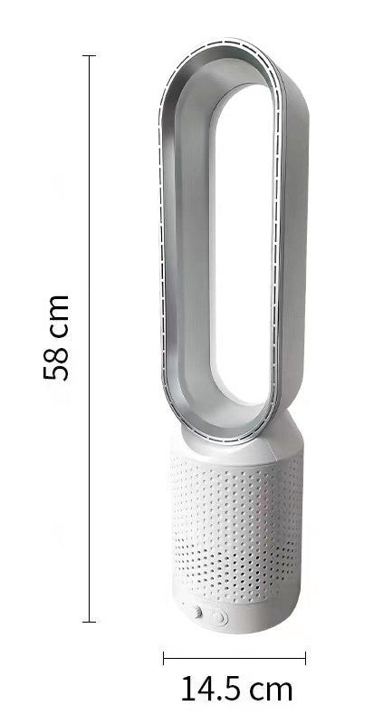 Ventilador sin aspas Ventilador eléctrico doméstico sin silencio
