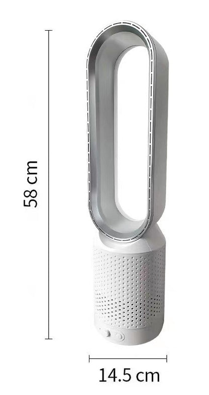 Ventilador sin aspas Ventilador eléctrico doméstico sin silencio