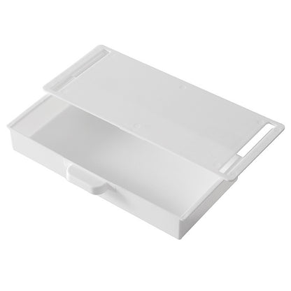 Concealed storage drawer without drilling