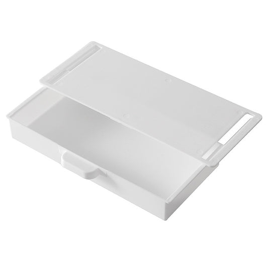 Concealed storage drawer without drilling
