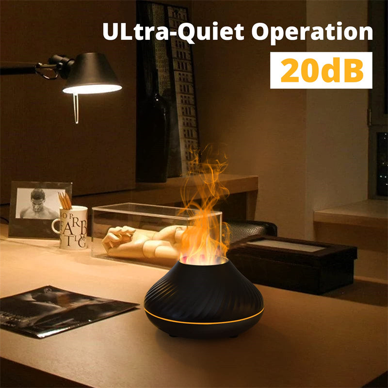 Volcanic Flame Aroma Diffuser Essential Oil Lamp 130ml