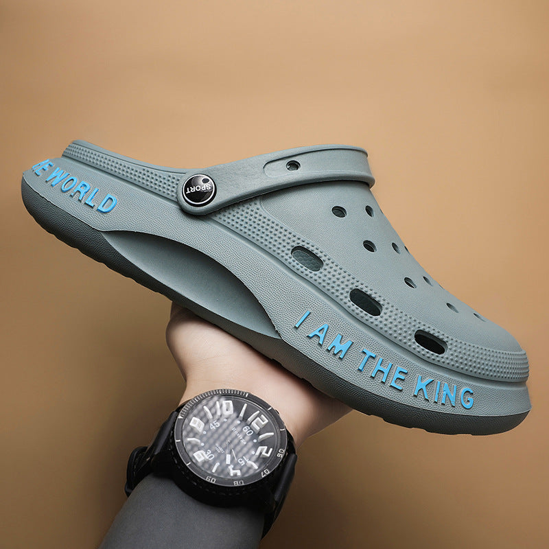 Zapatillas de playa informales, transpirables, ligeras y de moda para hombre