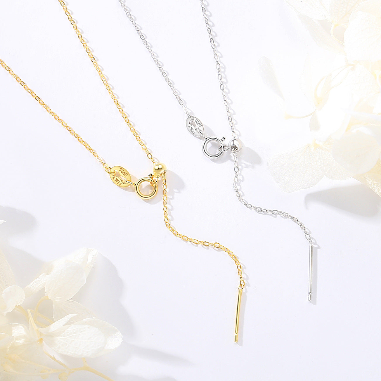 sterling silver universal chain necklace