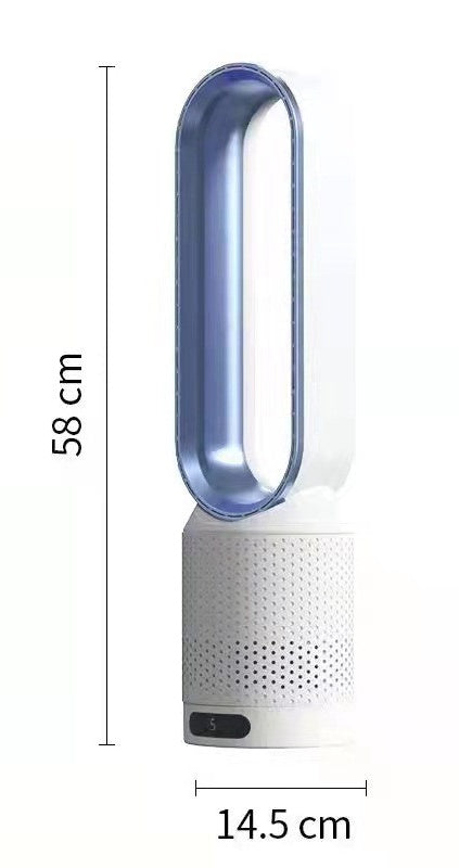 Ventilador sin aspas Ventilador eléctrico doméstico sin silencio