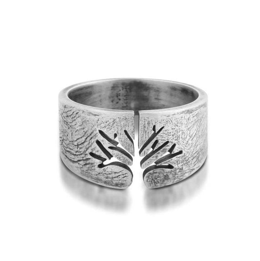 Titanium Steel Lucky Tree Ring