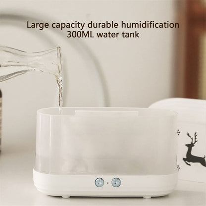 Elk Flame Humidifier, Quiet Atmosphere Lamp for Home