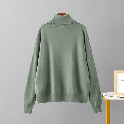 Women's Fashion Loose Turtleneck Sweater