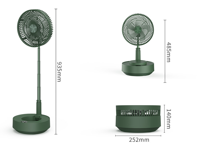 Home Desktop Rechargeable Air Circulation Fan
