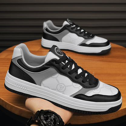 Zapatillas deportivas informales, versátiles y transpirables con bloques de colores a la moda