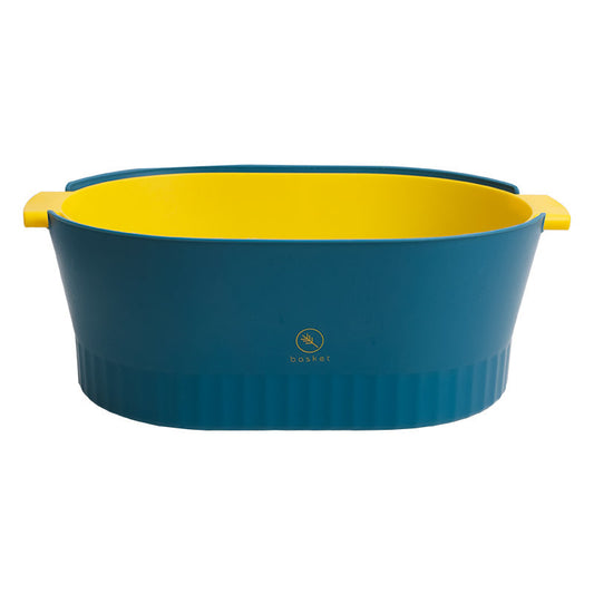 Kitchen Household Large Double-layer Plastic Drain Basket Sink