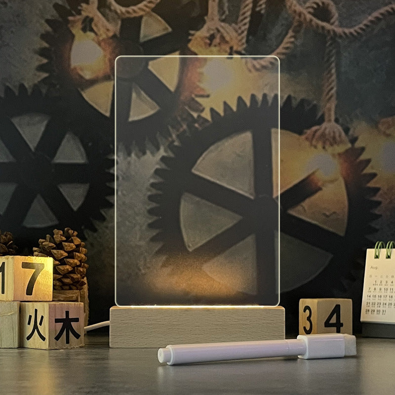 Creative Note Board with Led Night