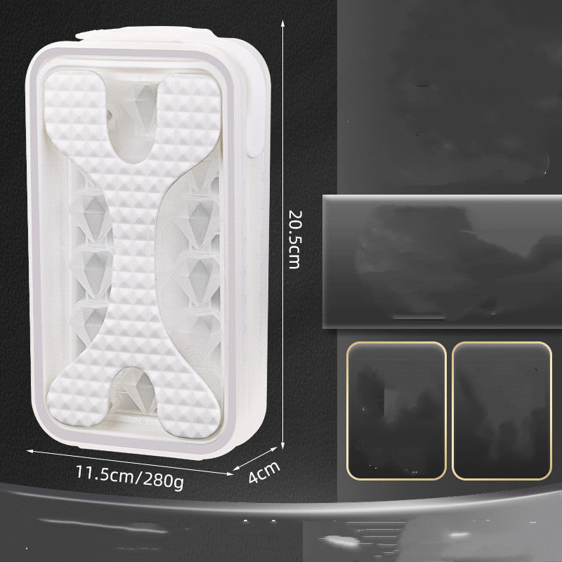 2 in 1 Ice Bottle, Ice Cube Tray with Lid